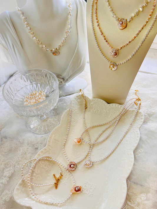 Flower Necklace -3 Styles