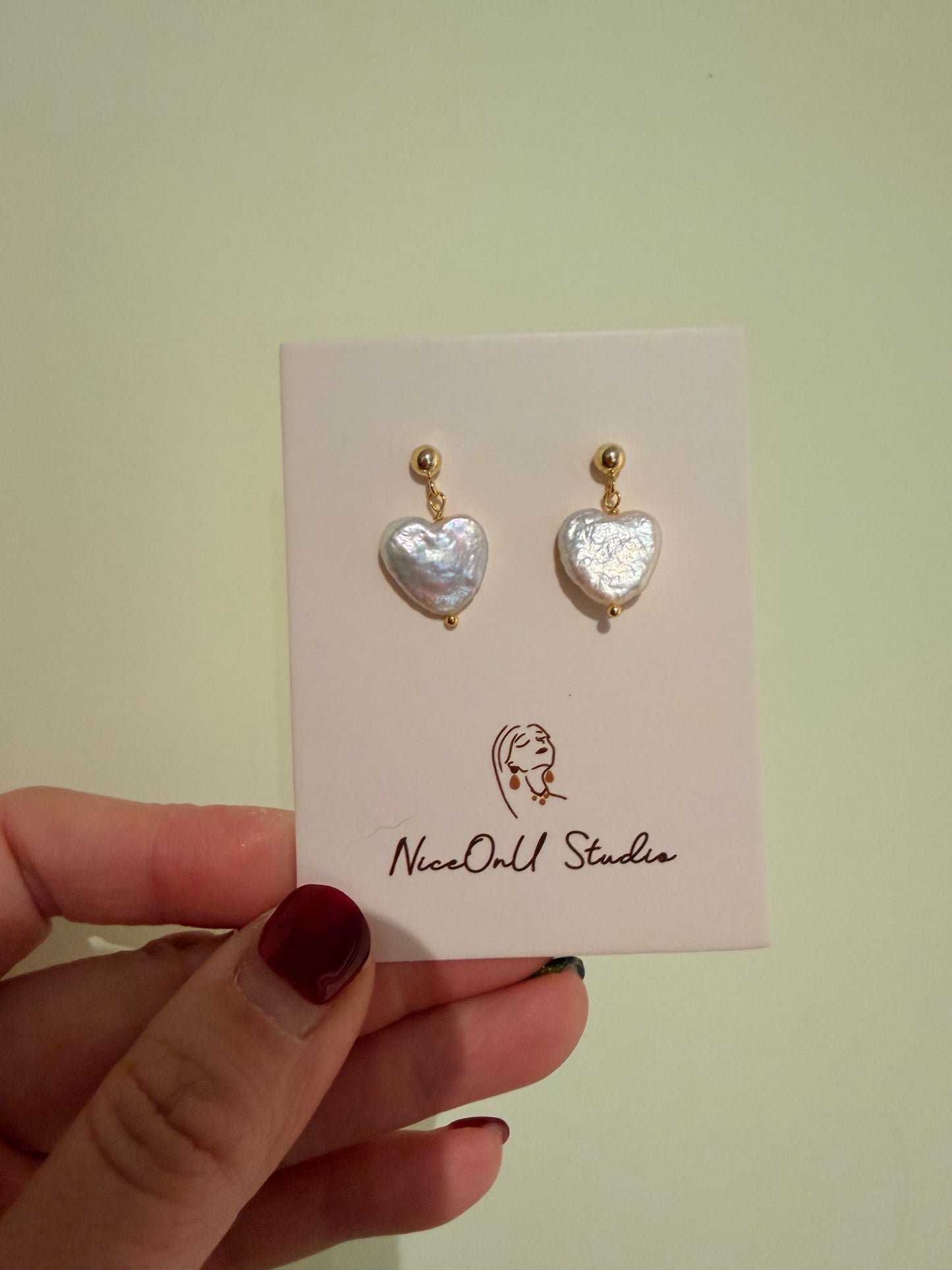 Heart shape earrings