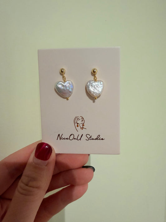 Heart shape earrings