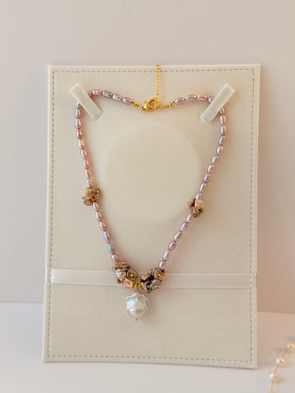Handmade Luxury Flower Necklace N19