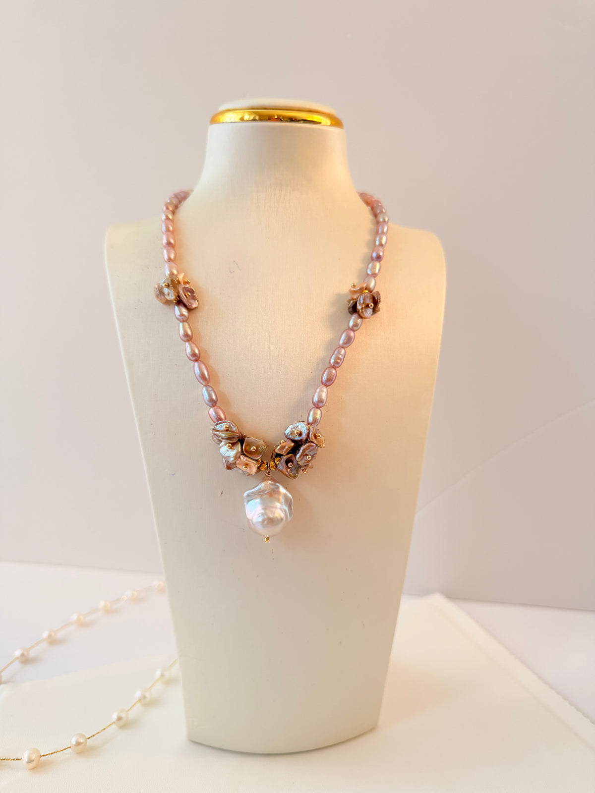 Handmade Luxury Flower Necklace N19