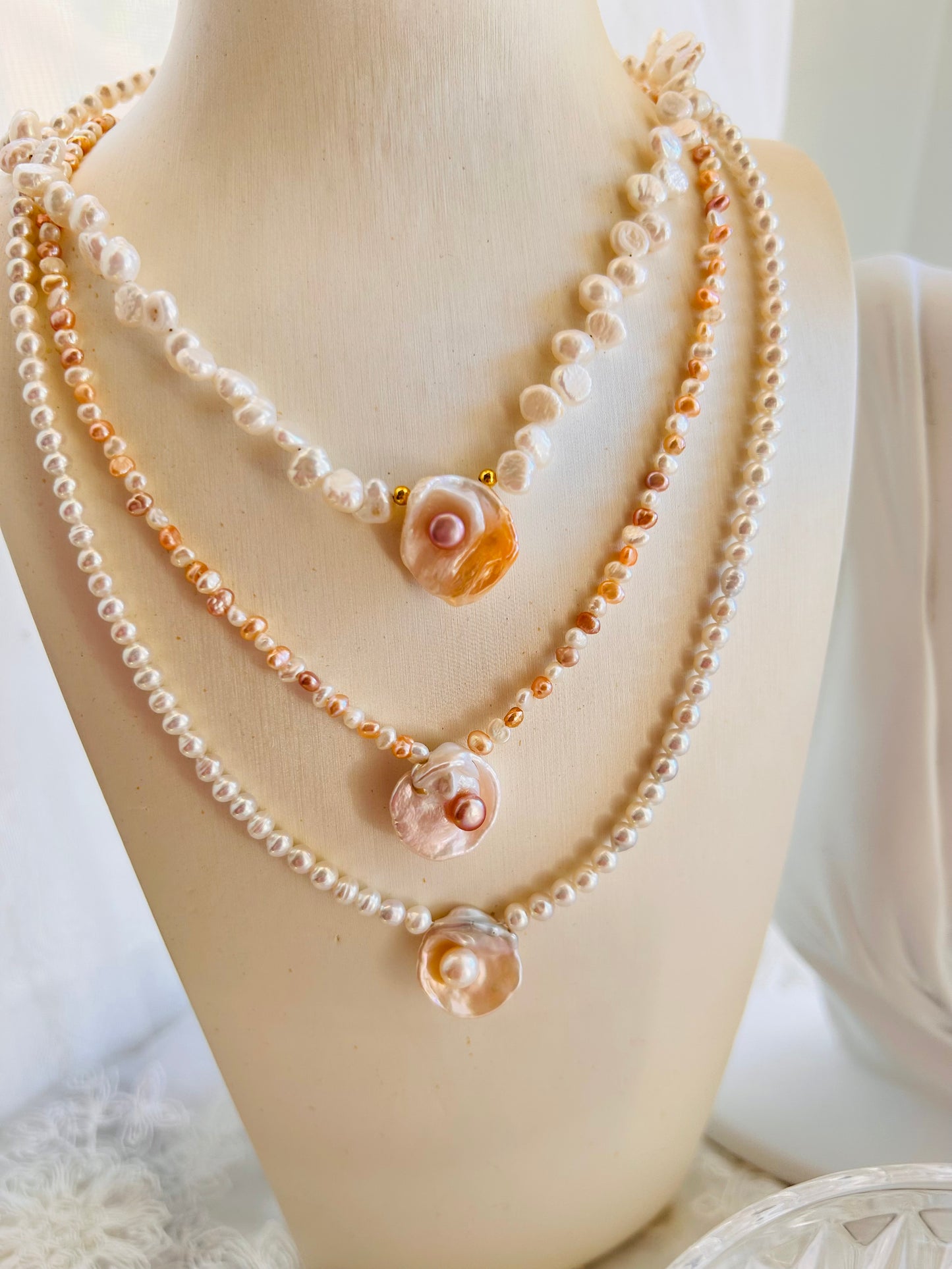 Flower Necklace -3 Styles