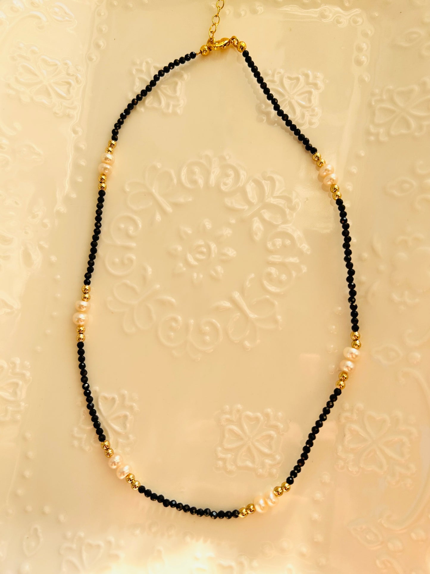 Black Spinel necklace