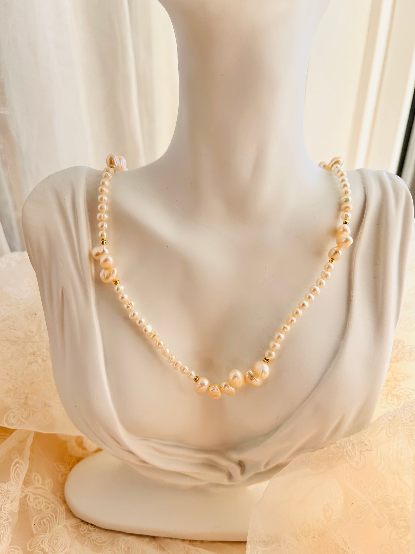 Freshwater Baroque Pearl Necklace