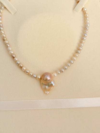 Baroque Pearl Necklace N41