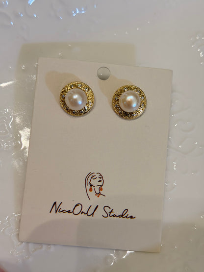 Golden studs