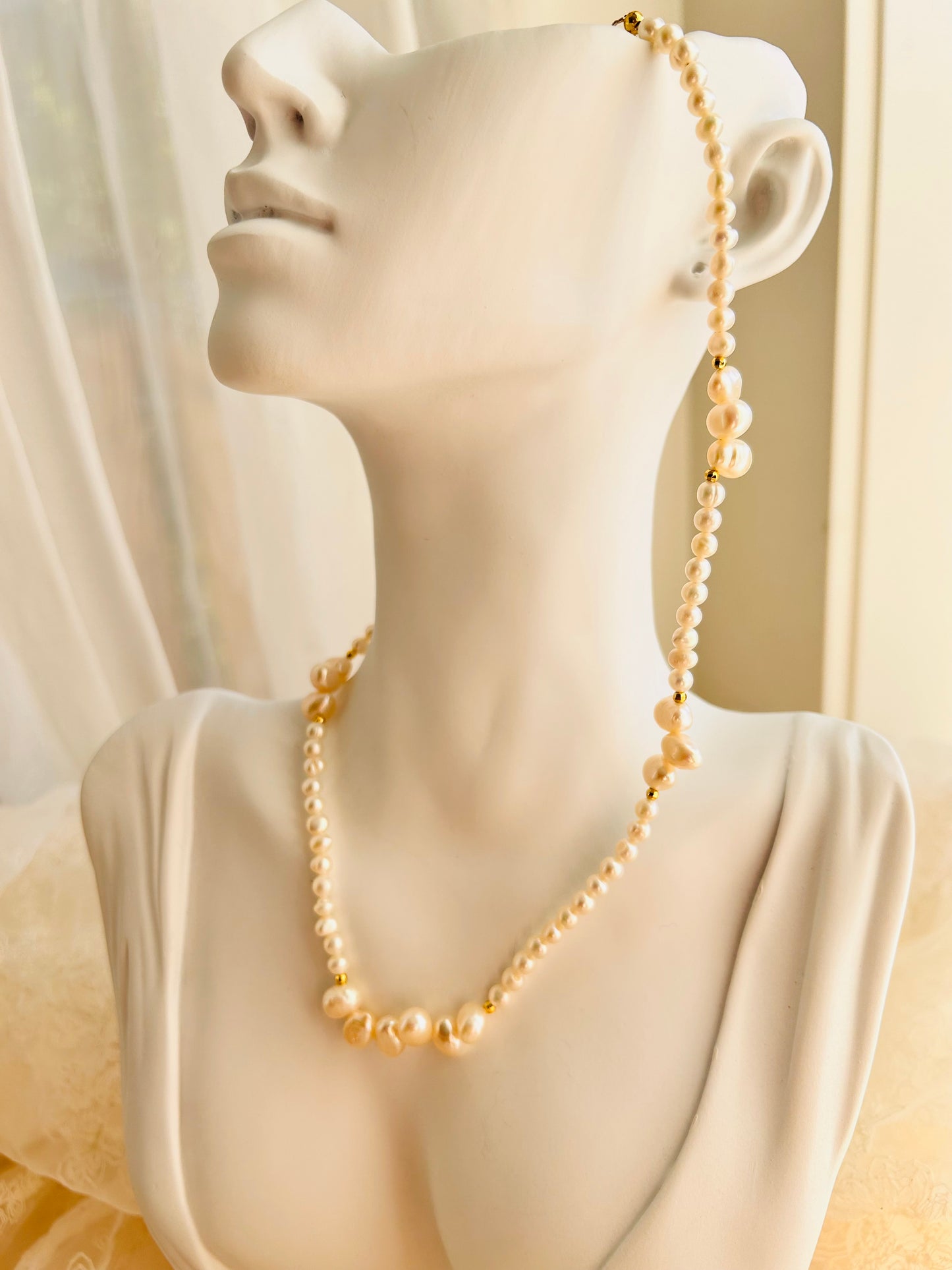 Freshwater Baroque Pearl Necklace