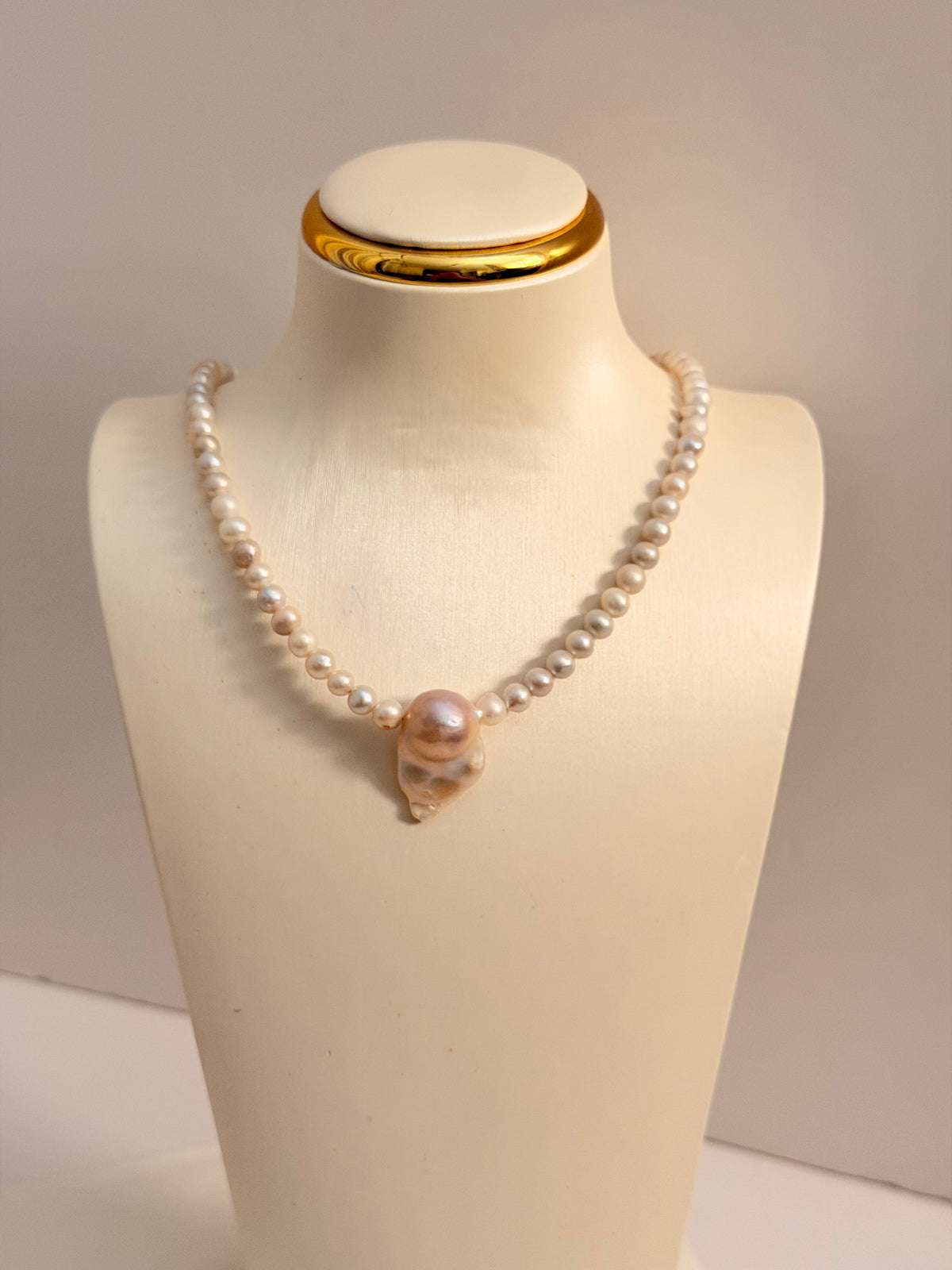 Baroque Pearl Necklace N41