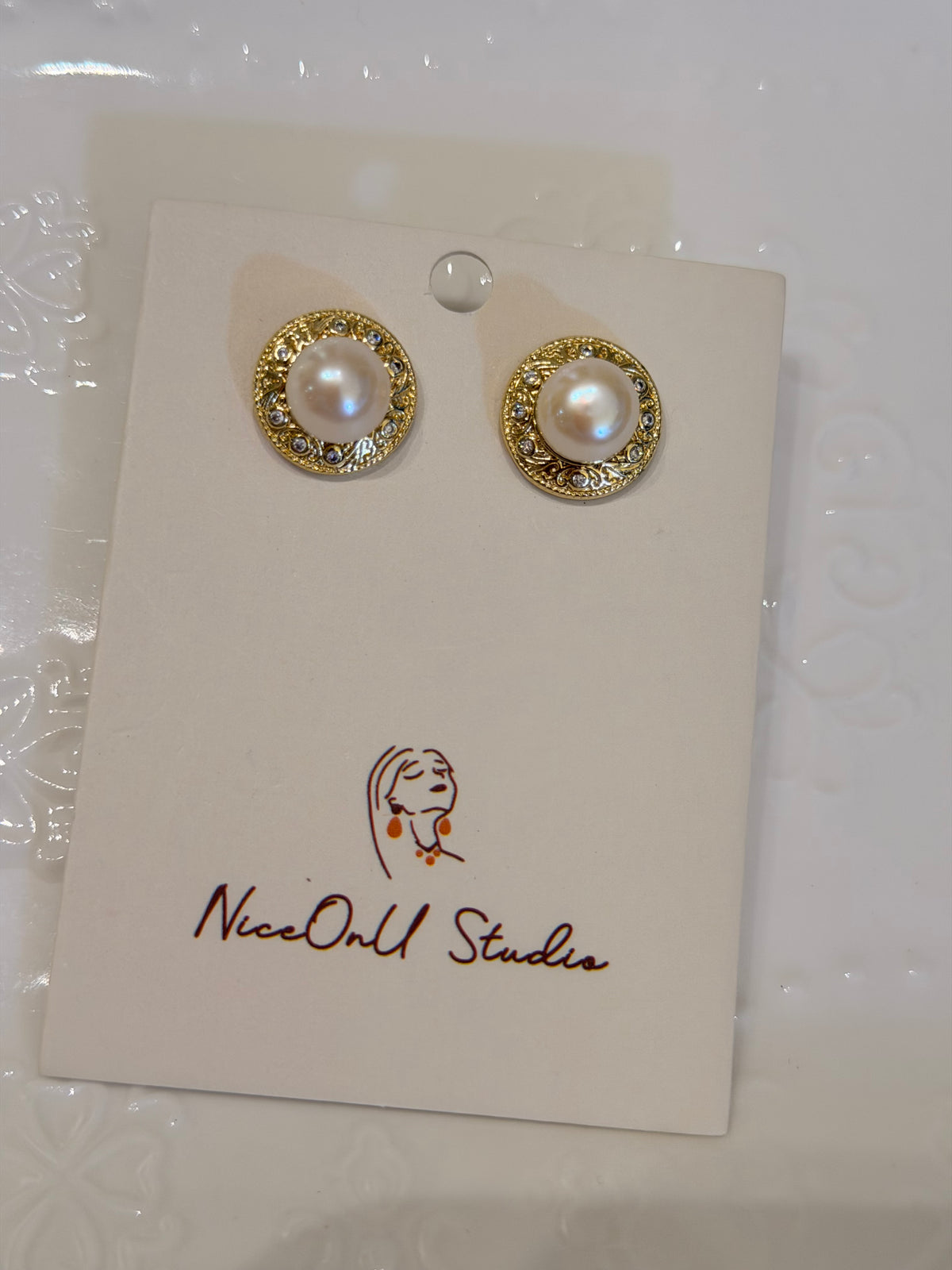 Golden studs
