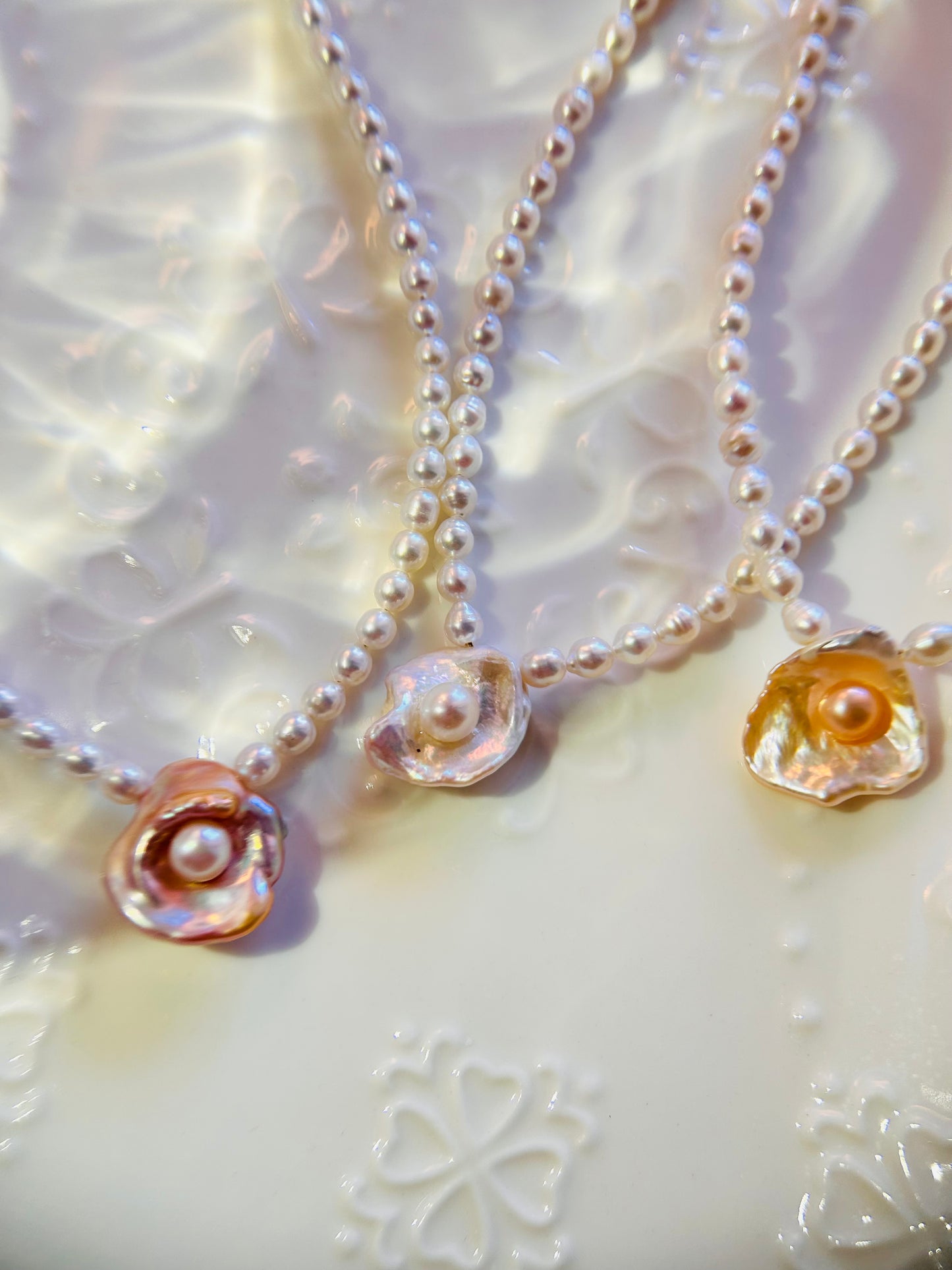 Flower Necklace -3 Styles