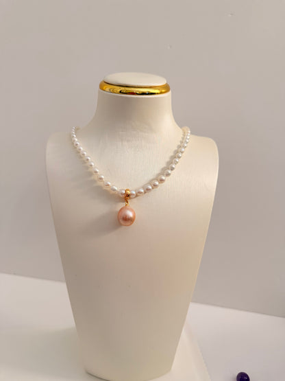 Pink pearl Pendant