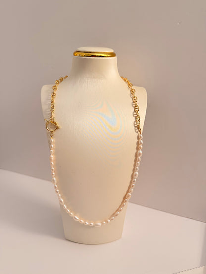 OT Half chain Half pearls