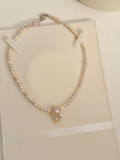 Baroque Pearl Necklace N41