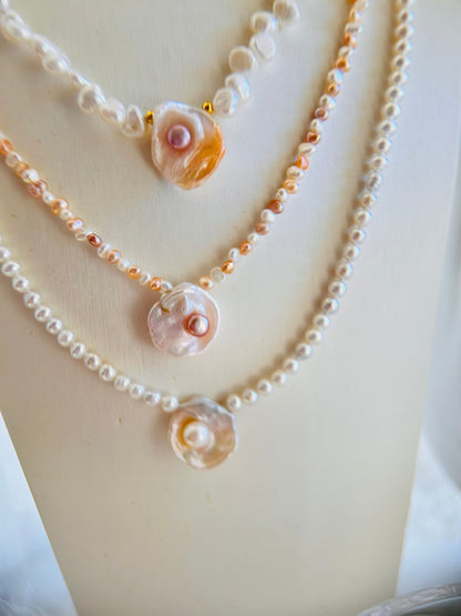 Flower Necklace -3 Styles