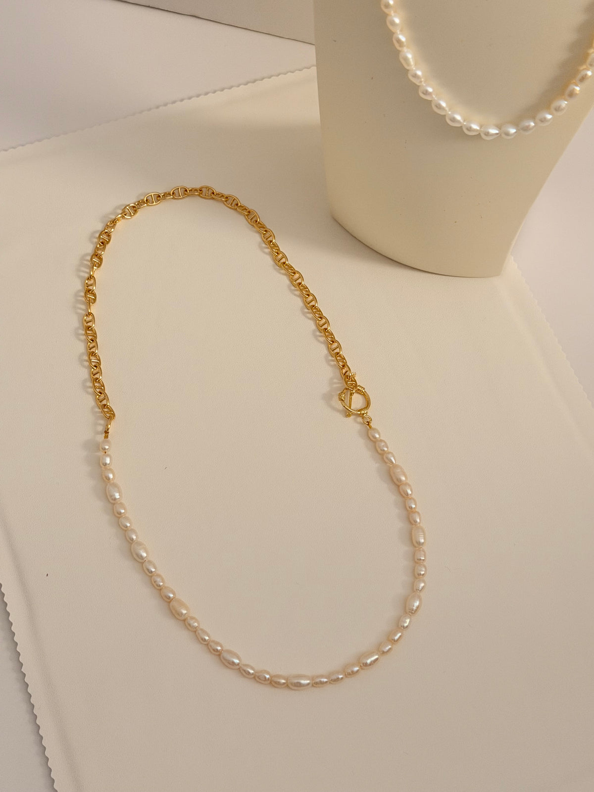 OT Half chain Half pearls
