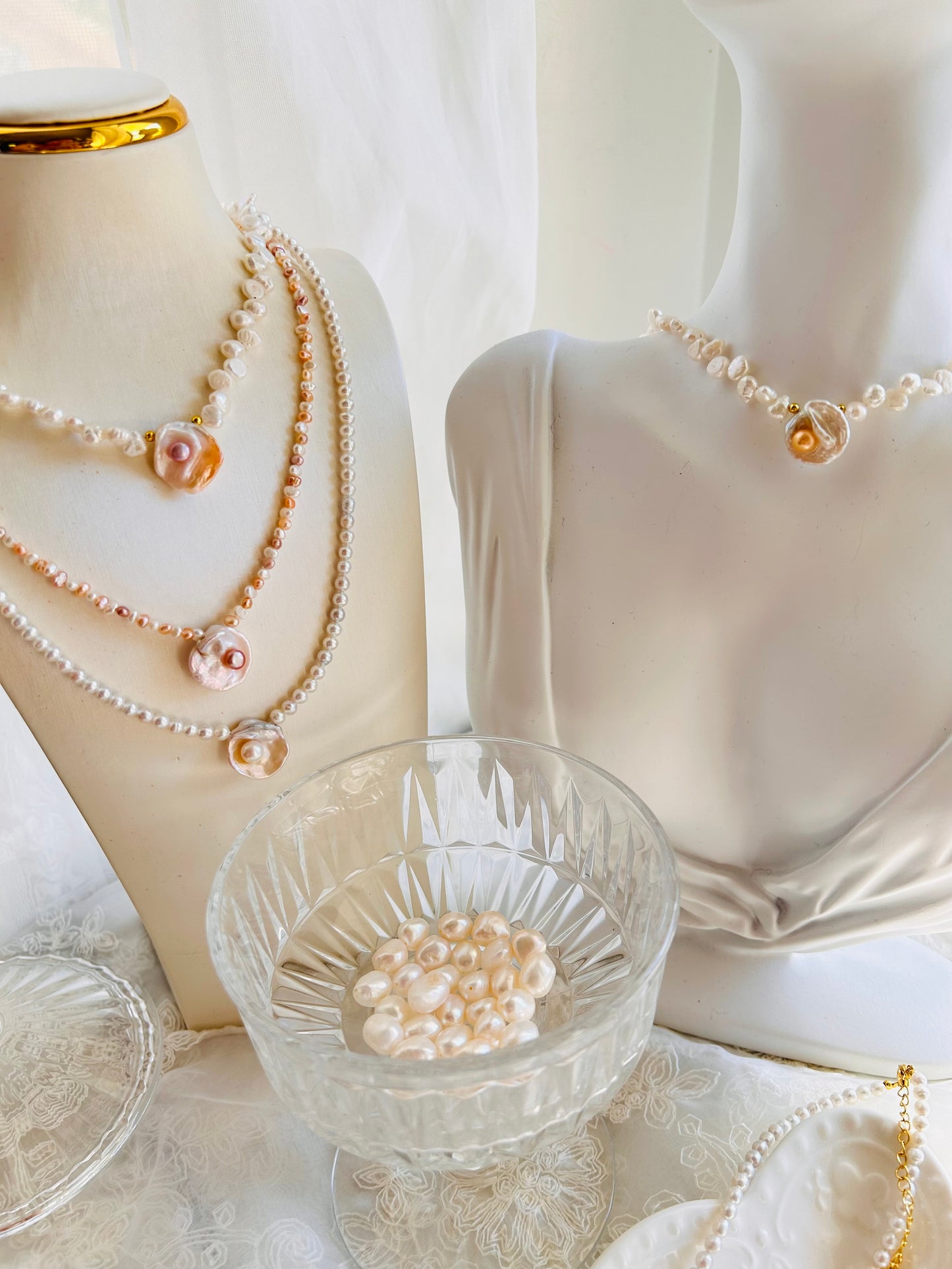 Flower Necklace -3 Styles