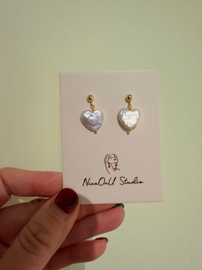 Heart shape earrings