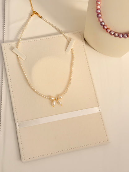 Bow Necklace N61