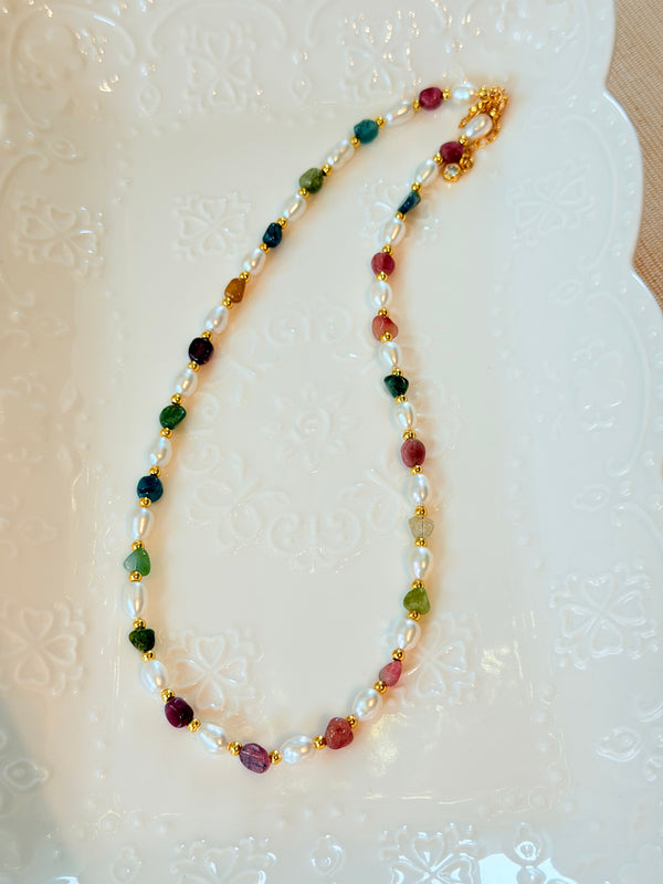Tourmalines & Pearls