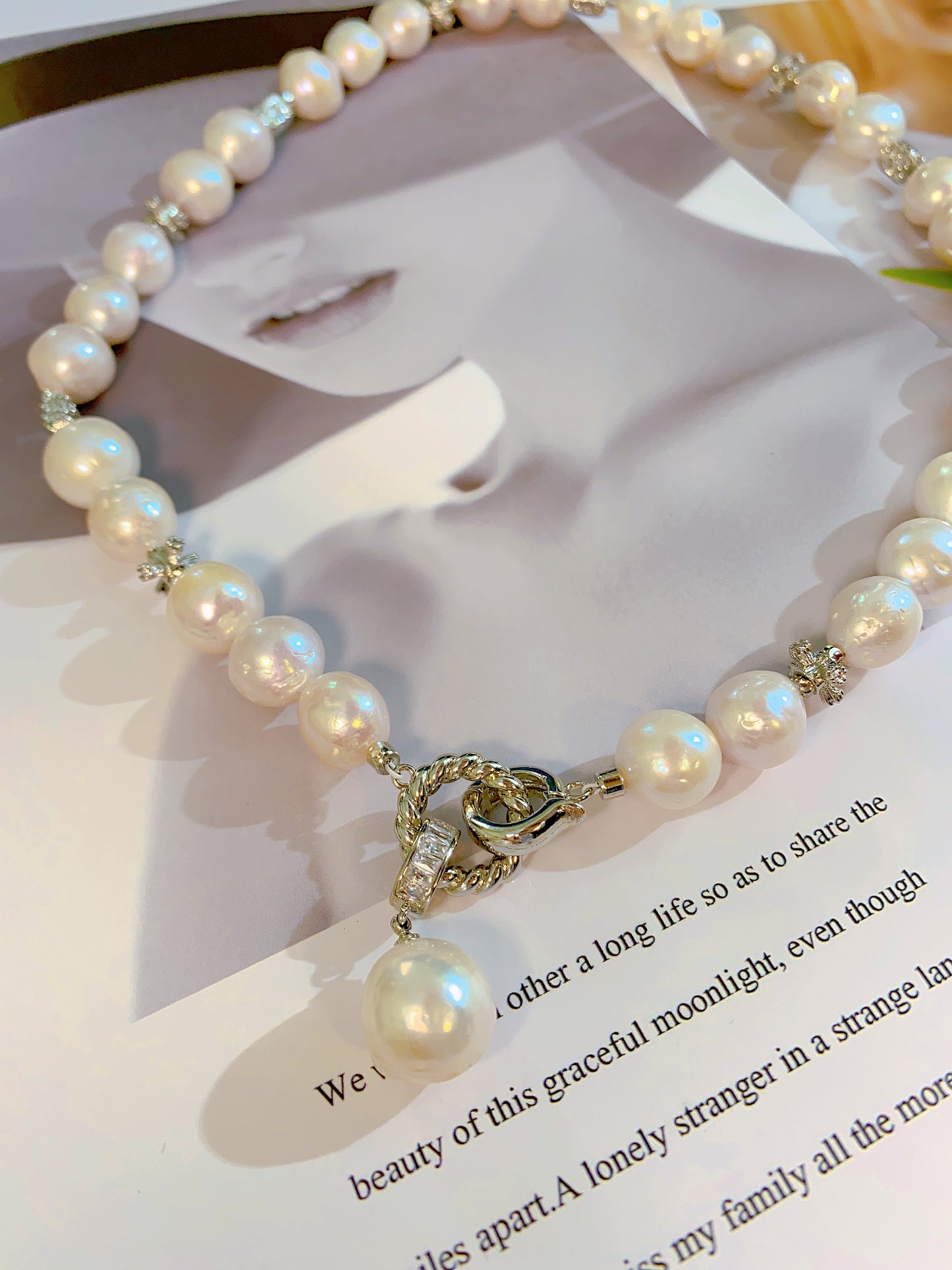 Baroque Freshwater Pearl Unisex Necklace