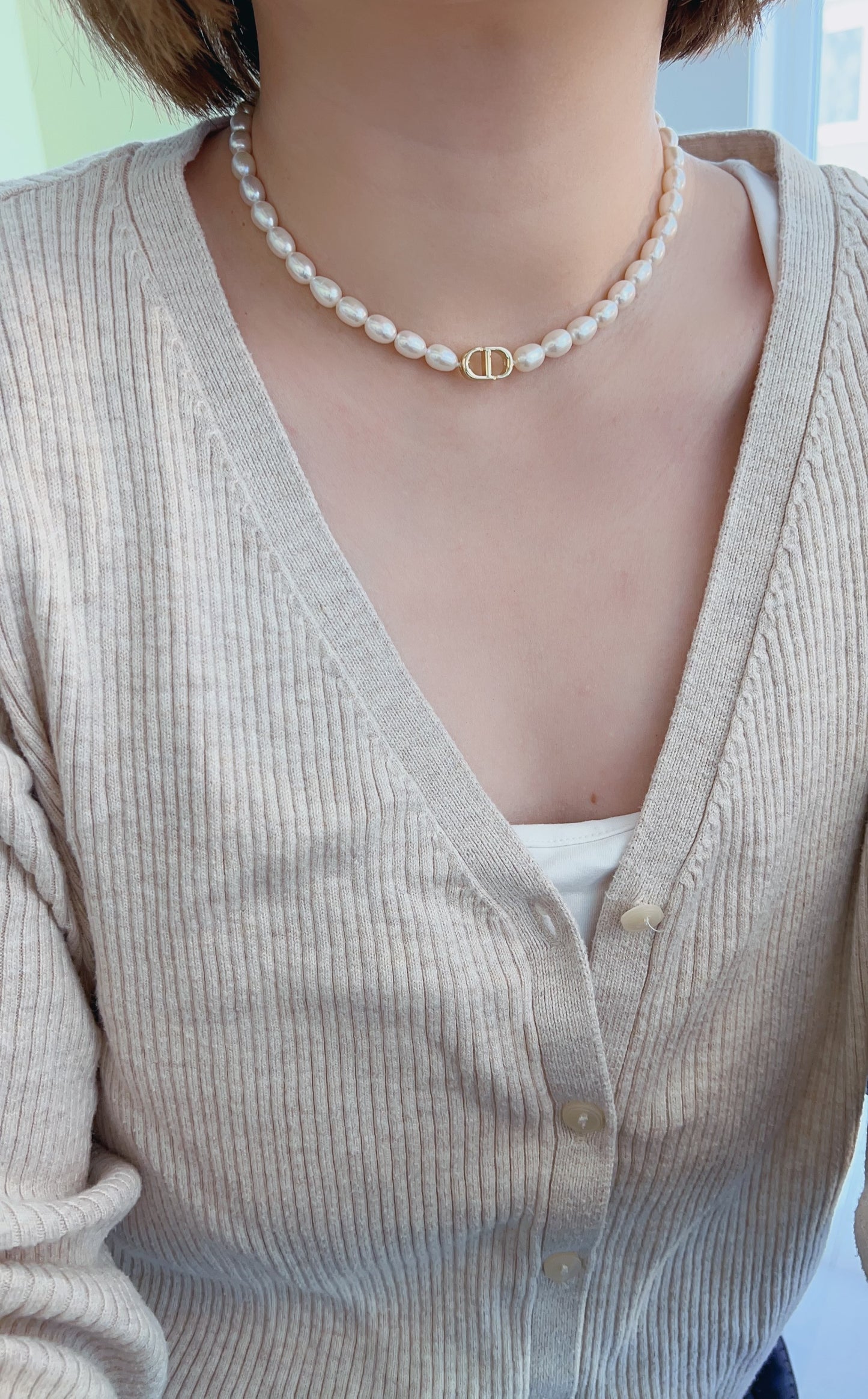 CD Freshwater Pearl Necklace