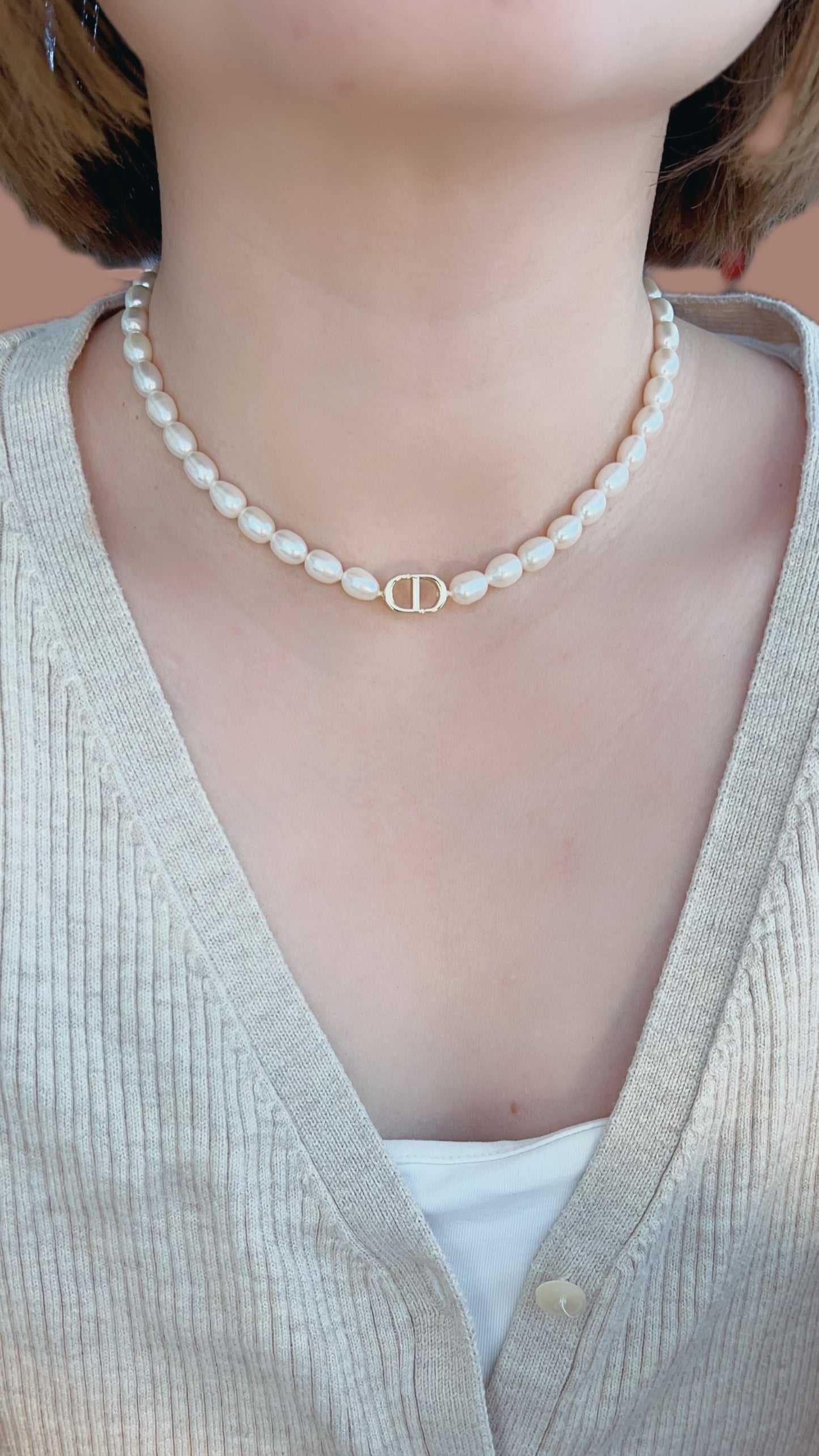 CD Freshwater Pearl Necklace