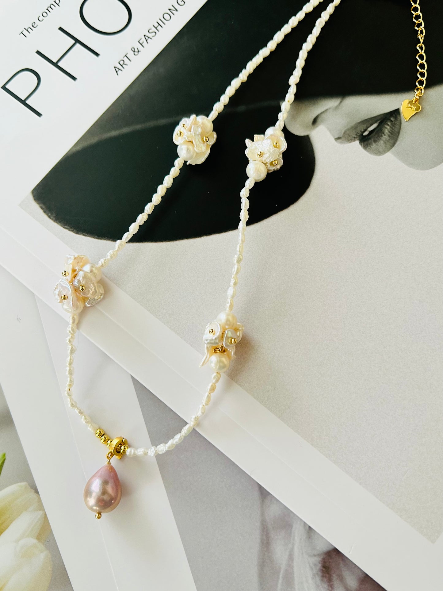 Blossoms Freshwater Pearls Necklace