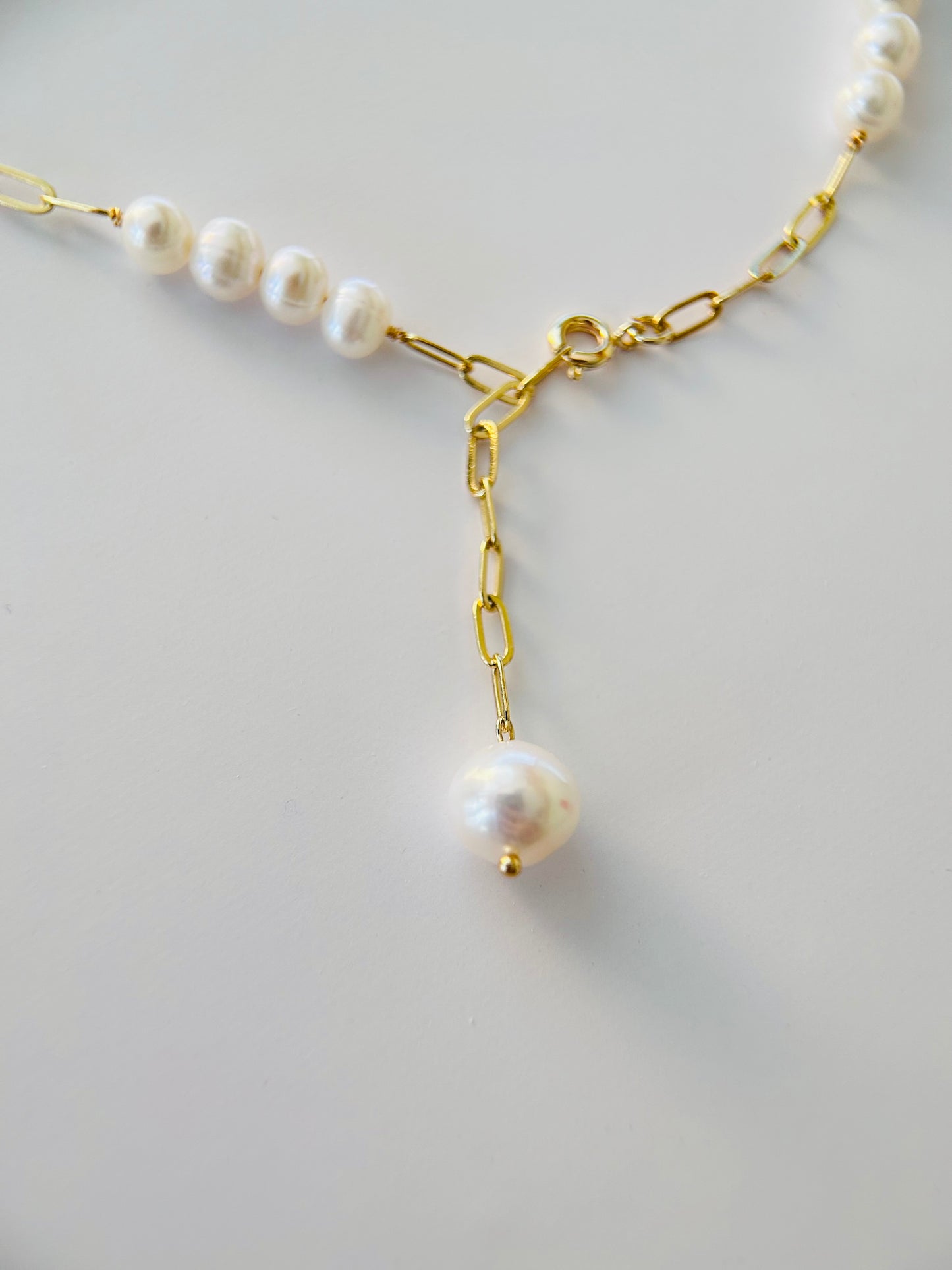 18K Gold plated Freshwater Pearl Necklace